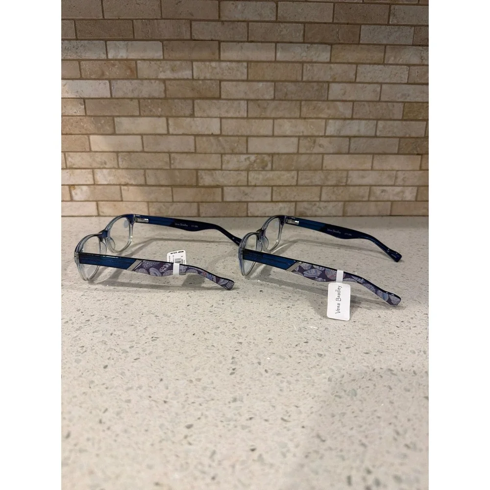 Lot of 3 Vera Bradley Courtney +1.25 Reading Glasses nwt